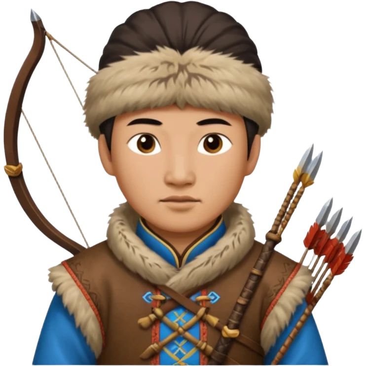 Mongol Archer  emoji
