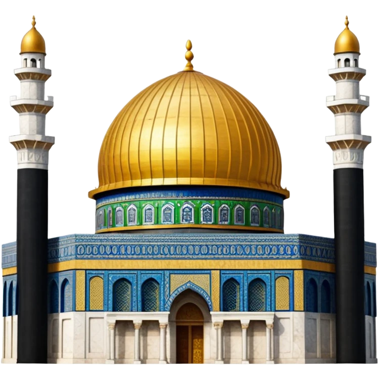 Dome of the rock, Palestine emoji