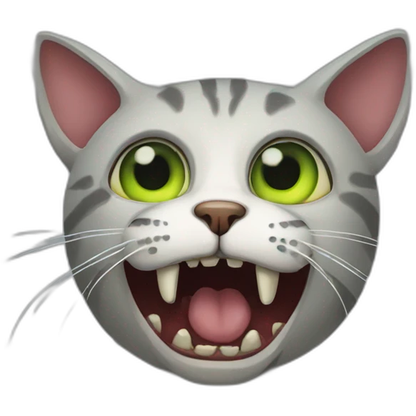 cat zombie emoji