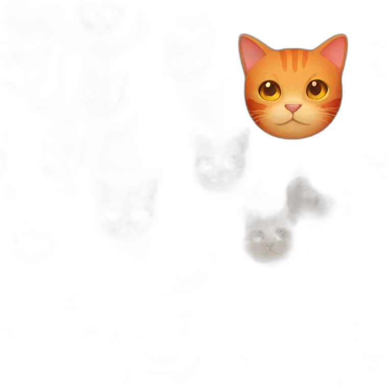 red cat emoji