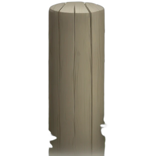 Round Fence Post emoji