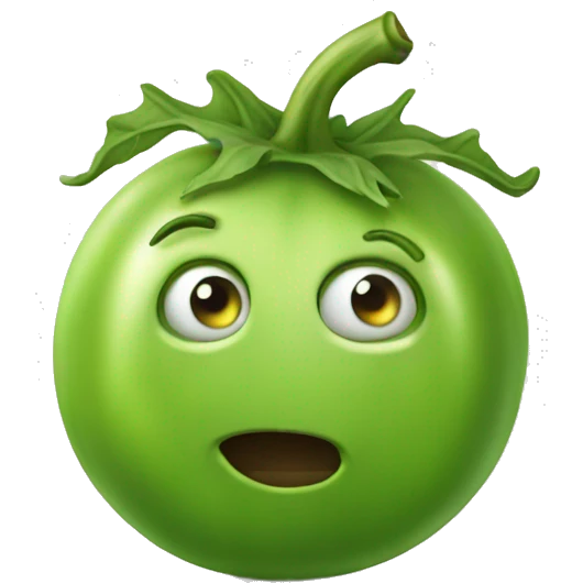 green tomato emoji