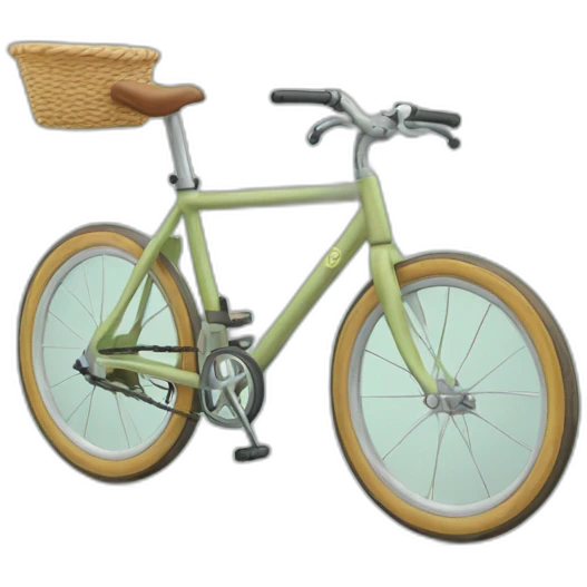 Bicicleta hecha con las letras de luis_nano_ emoji