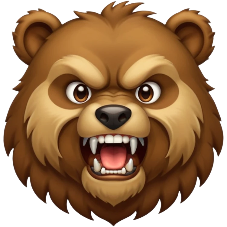 werebear with roaring emoji
