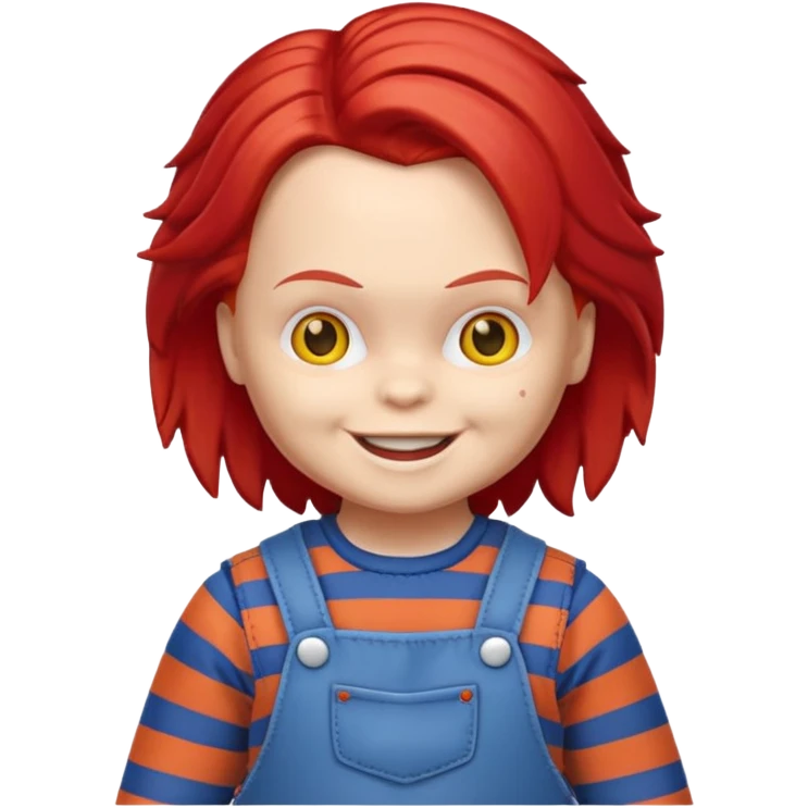 Un emojin de chuky emoji