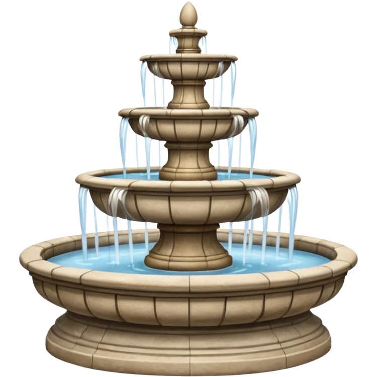 grand tiered fountain emoji
