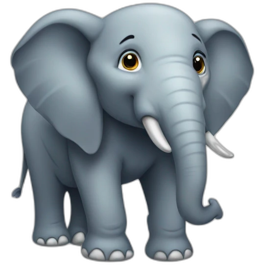 Éléphant emoji