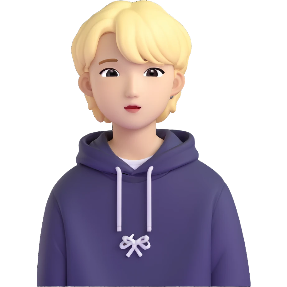 Lee Know from Stray Kids, K-pop idol emoji