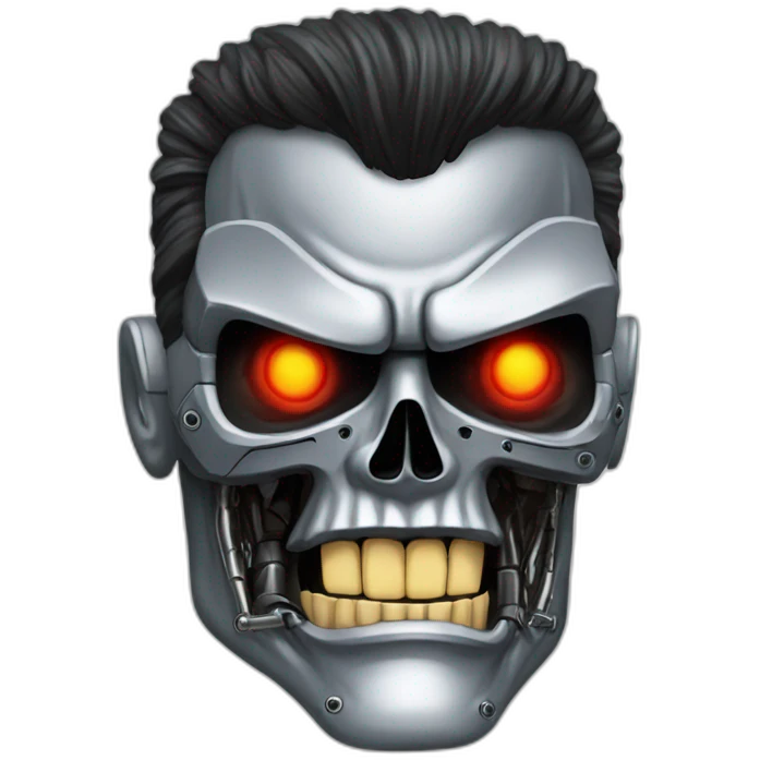 Terminator t800 troll face emoji