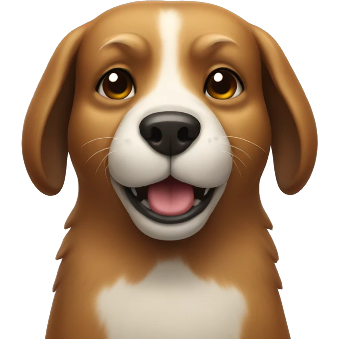 Beaver dog emoji
