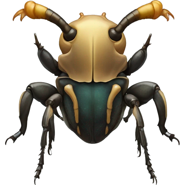 cyborg hercules beetle emoji