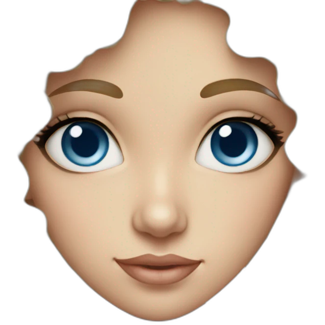 Russian-girl-blue-eyes-curly emoji