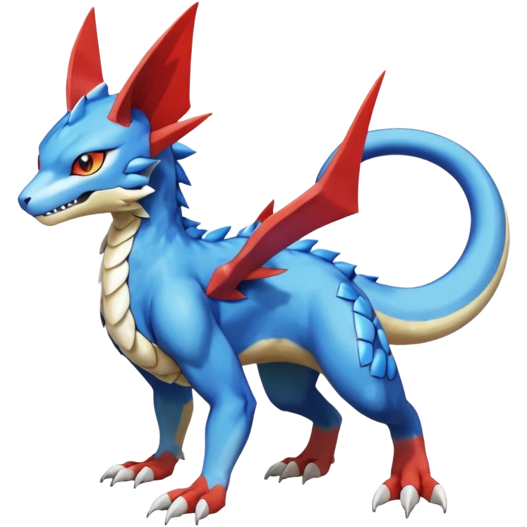 Gabite-Veemon-UlforceVeedramon-Digimon-Latias-Peppercat-Pokémon-Flamedramon-fusion-animal-hybrid-creature, Full body  emoji