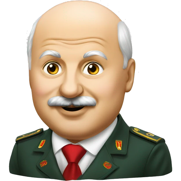 Lukashenko eat potato emoji