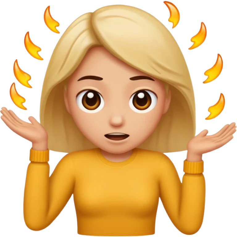 Instigating emoji but he is also shaking like this 🫨 emoji