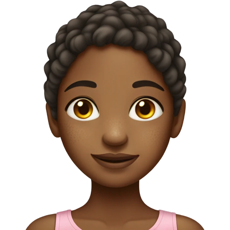 Hyperpigmentation girl emoji