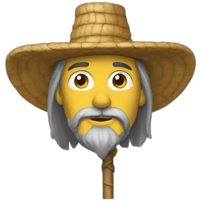 cara de quijote emoji
