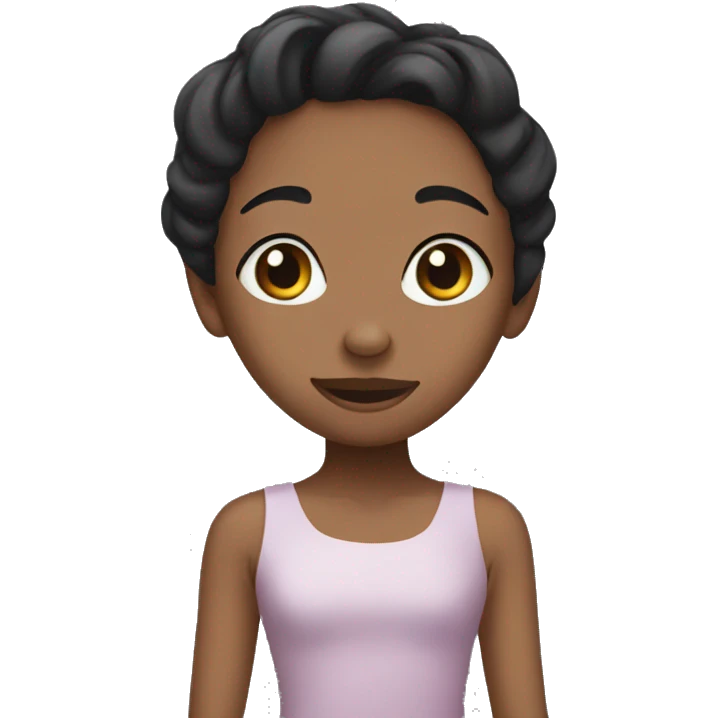 Marcy playing ballet emoji