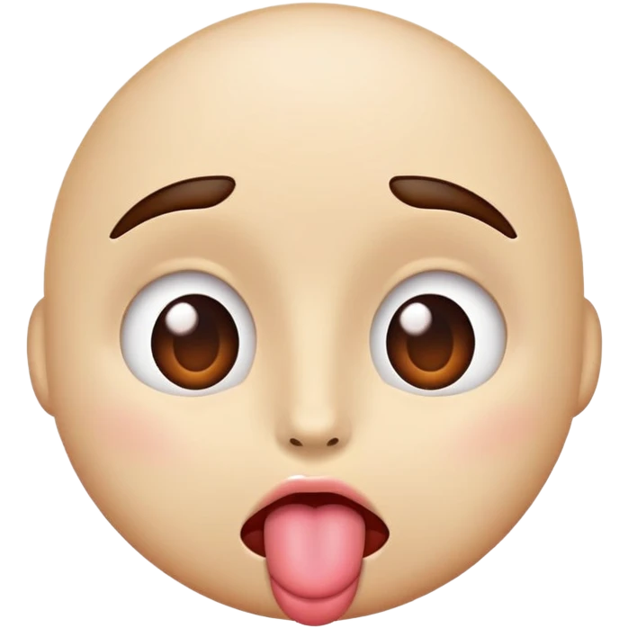 heart eyes with toung out emoji