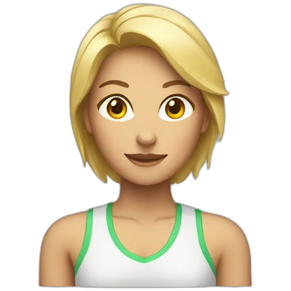 trainer female emoji