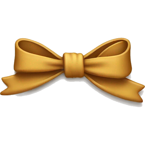 Bow that says ACA emoji