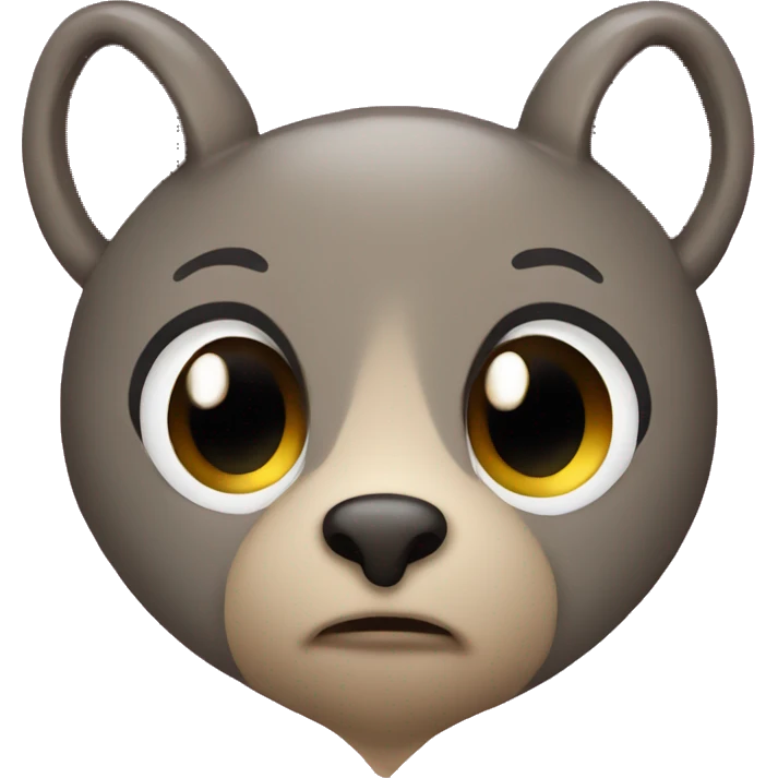 Grullo color heart emoji