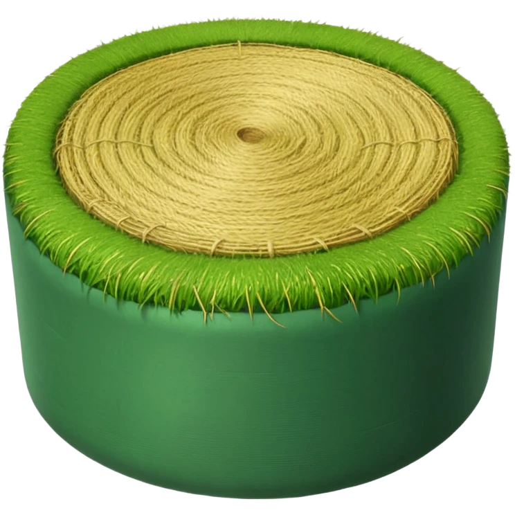 silage hay bale emoji