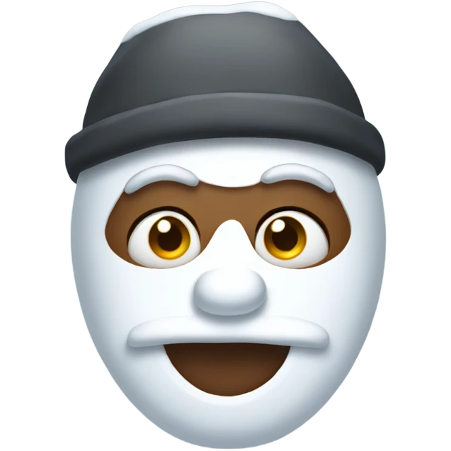 snow man emoji