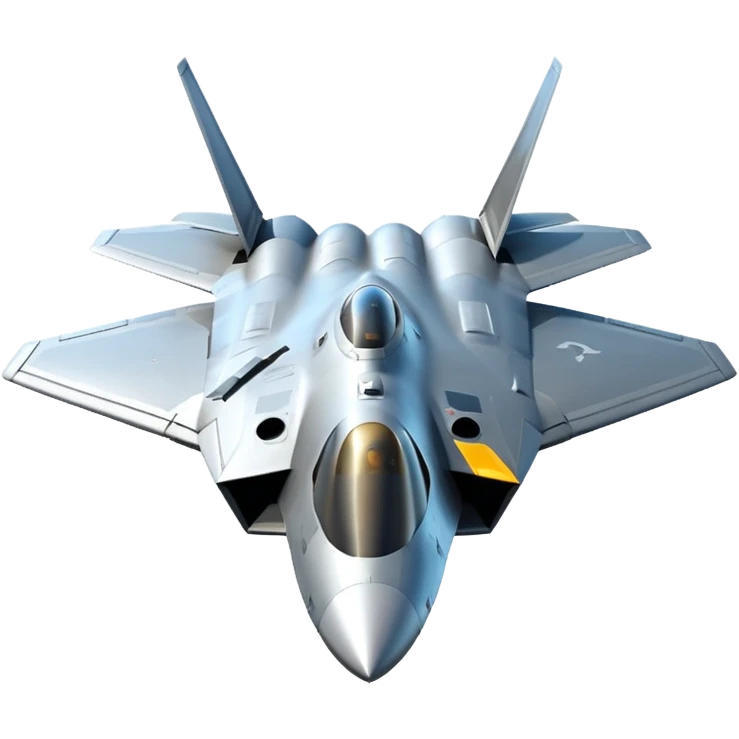 Un avion de combate emoji