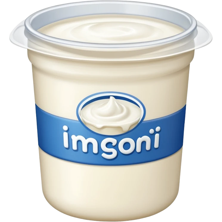 Yogurt envasado  emoji