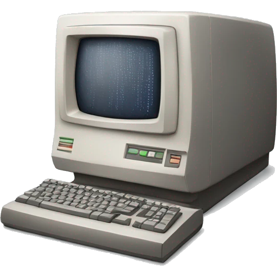 old computer emoji