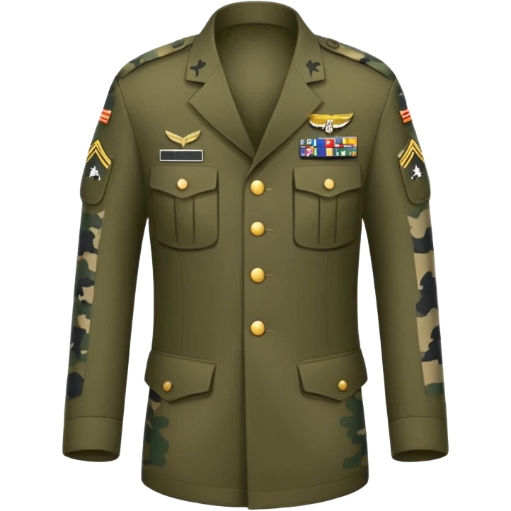 combine U.S. army acu with AGSU half and half emoji
