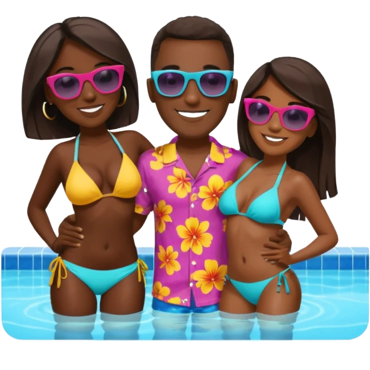 on est au Sénégal un monsieur qui fait une pub de contrefaçon pour sa femme 👩🏾 Ki Twerk à la piscine emoji
