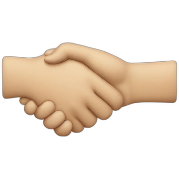 hand shake emoji