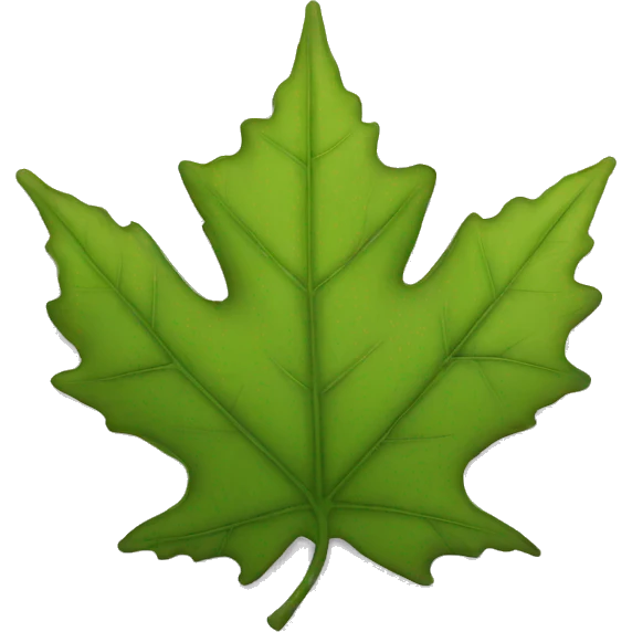 Maple leaf emoji