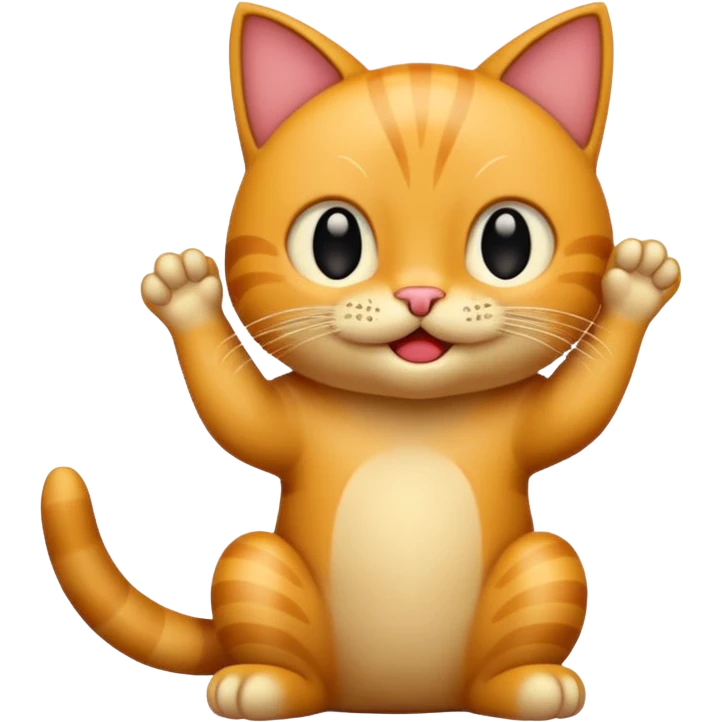 gato scratching emoji
