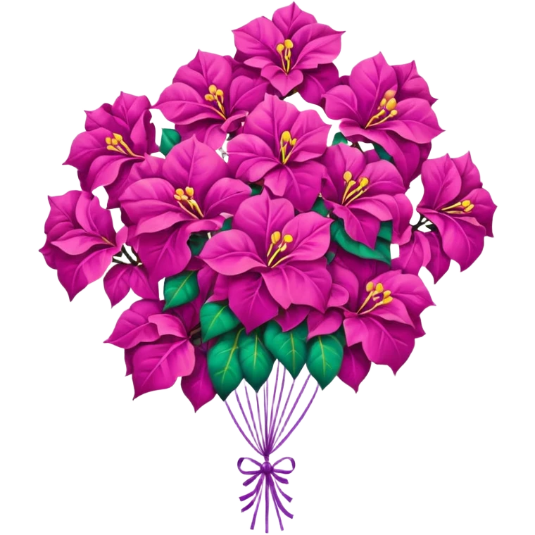bougainvillea designing baloons emoji