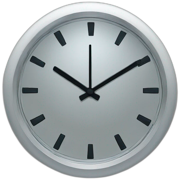 clock + mirror  emoji