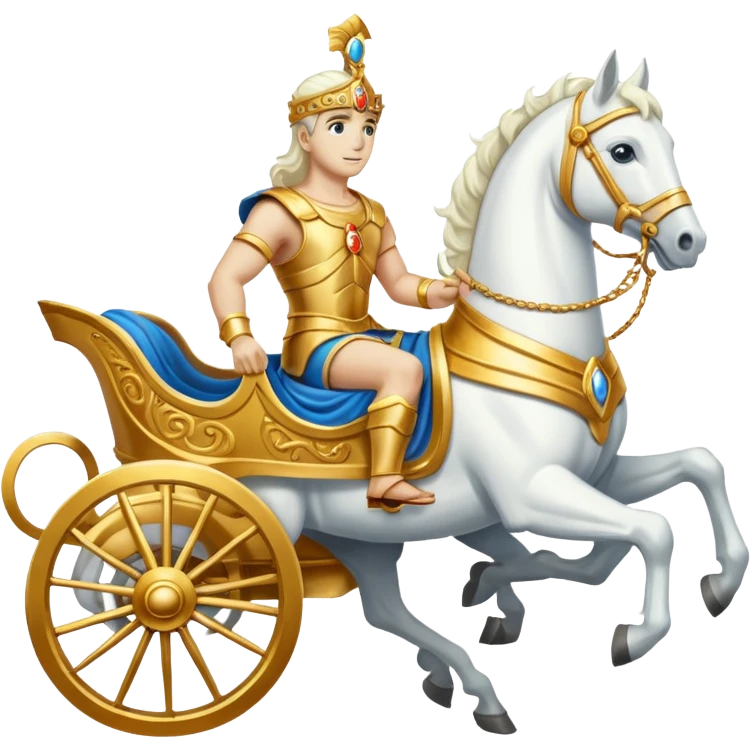 Apollo god in chariot emoji