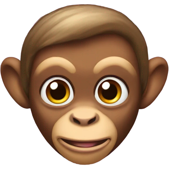 Drag queen monkey emoji