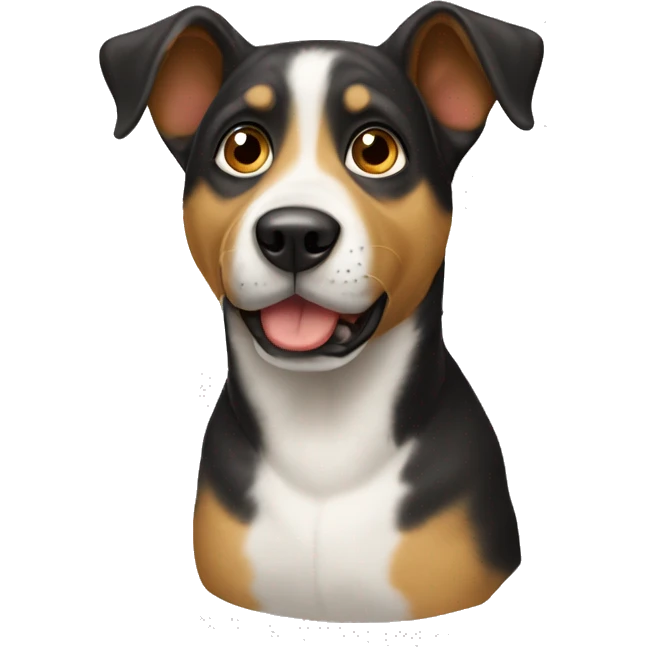 Dog такса маленькая рыжая  emoji