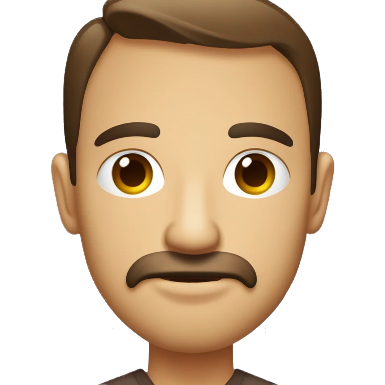 hombre rubio medio moreno com labios gruesos con ojos marrones emoji