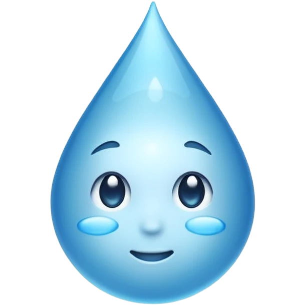 water droplet emoji