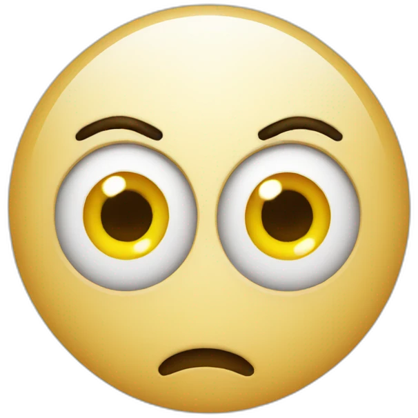rolling eyes upside down emoji