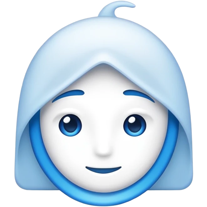 تیک آبی  emoji