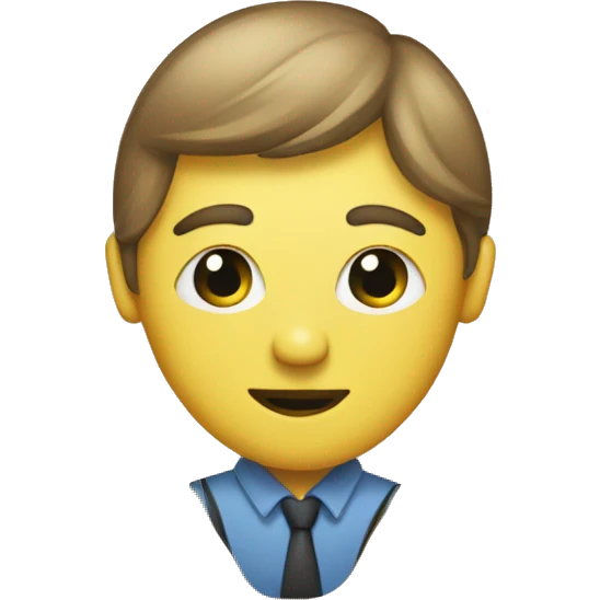 A person drawing on board emoji