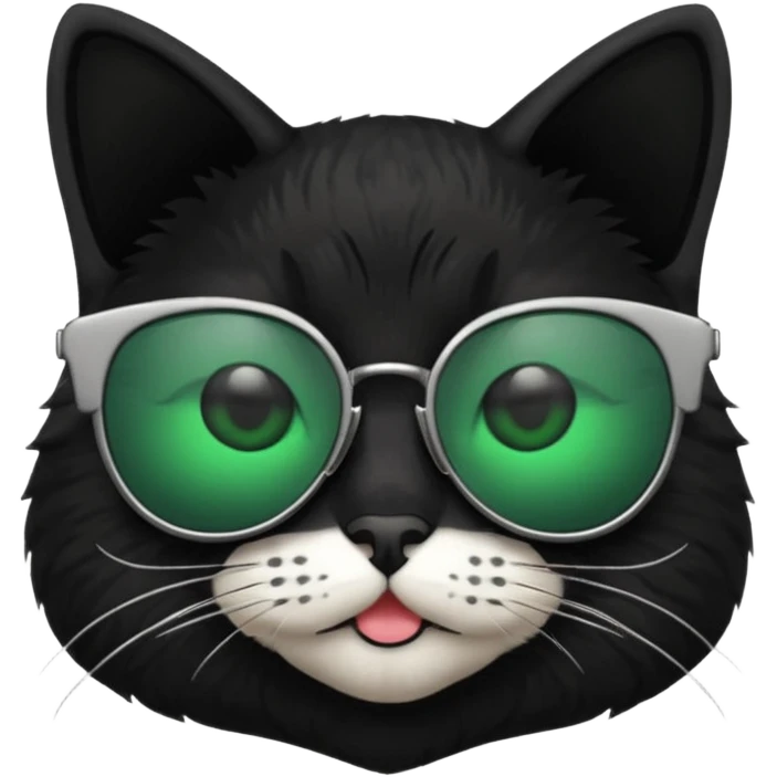 Cat wearing sunglasses emoji