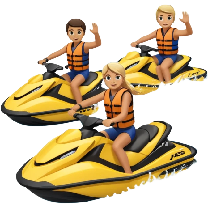 jet ski riders emoji