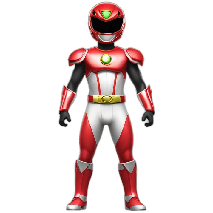Power ranger full body emoji