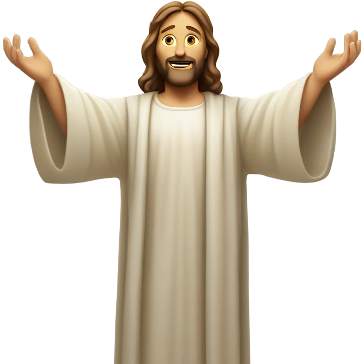 Touchdown Jesus  emoji